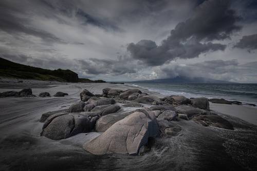 Rocks of Iturup Island