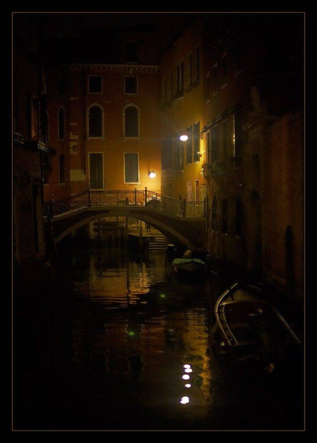 венеция, город, ночь, Сергей Милицкий
