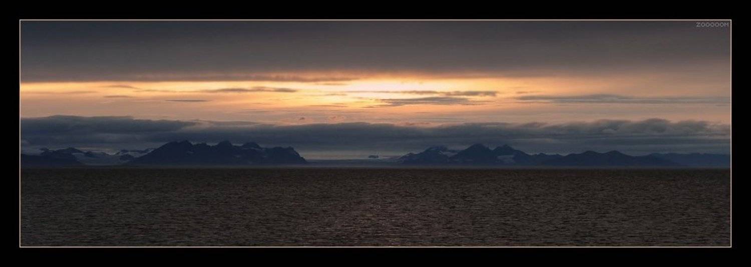 арктика,шпицберген,закат, Алексей (zooooom)