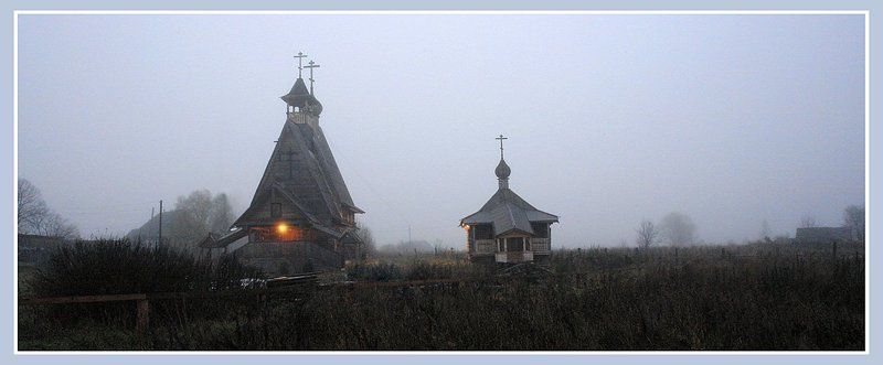Перед заутренней. фото превью