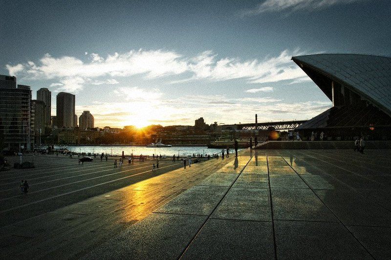 Sydney. Opera House. Sunset. фото превью