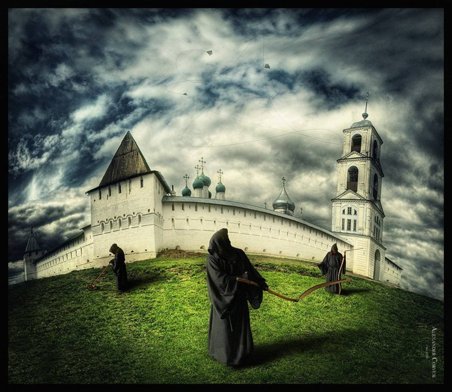 субботник, монахи, смерть,монастырь,переходы, Alexander Corvus