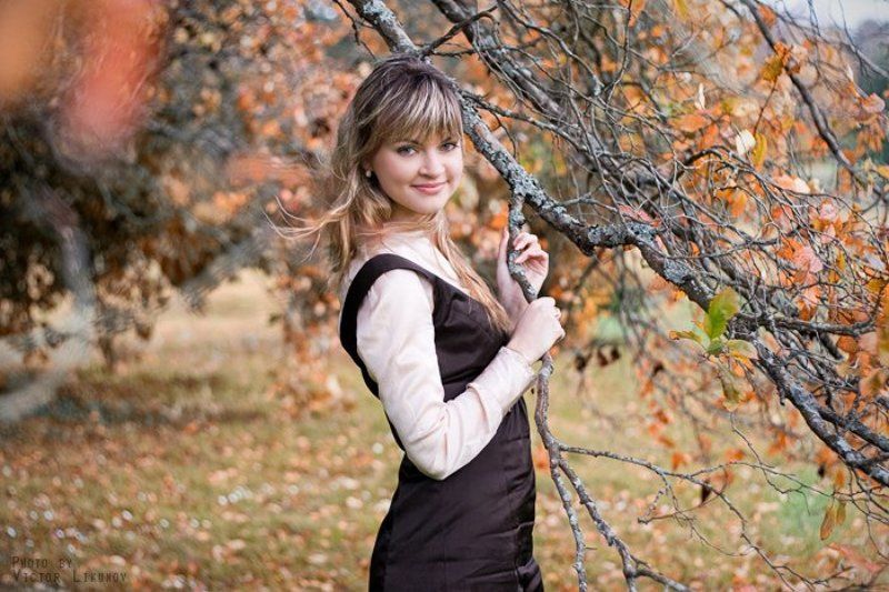портрет, девушка, осень Autumn Mood | 3 фото превью