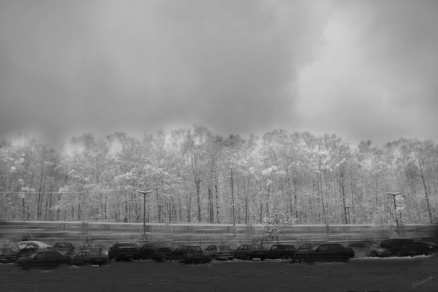 снег, зима, Dietrich