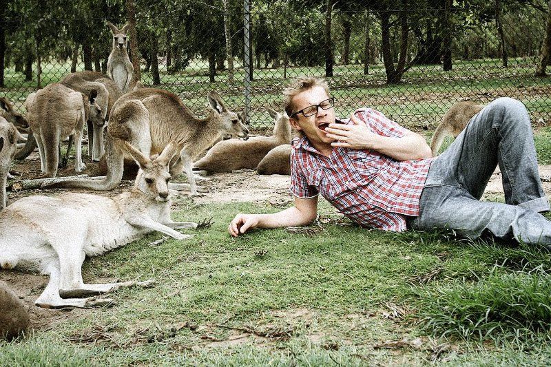 Australia. Me & my old friend Frankie. фото превью