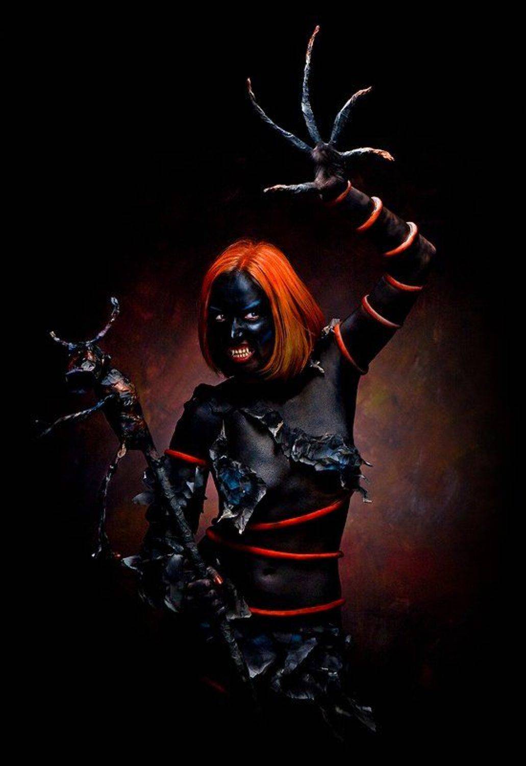 черный, демон, мистика, Almerkul