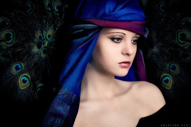 girl, portrait east фото превью