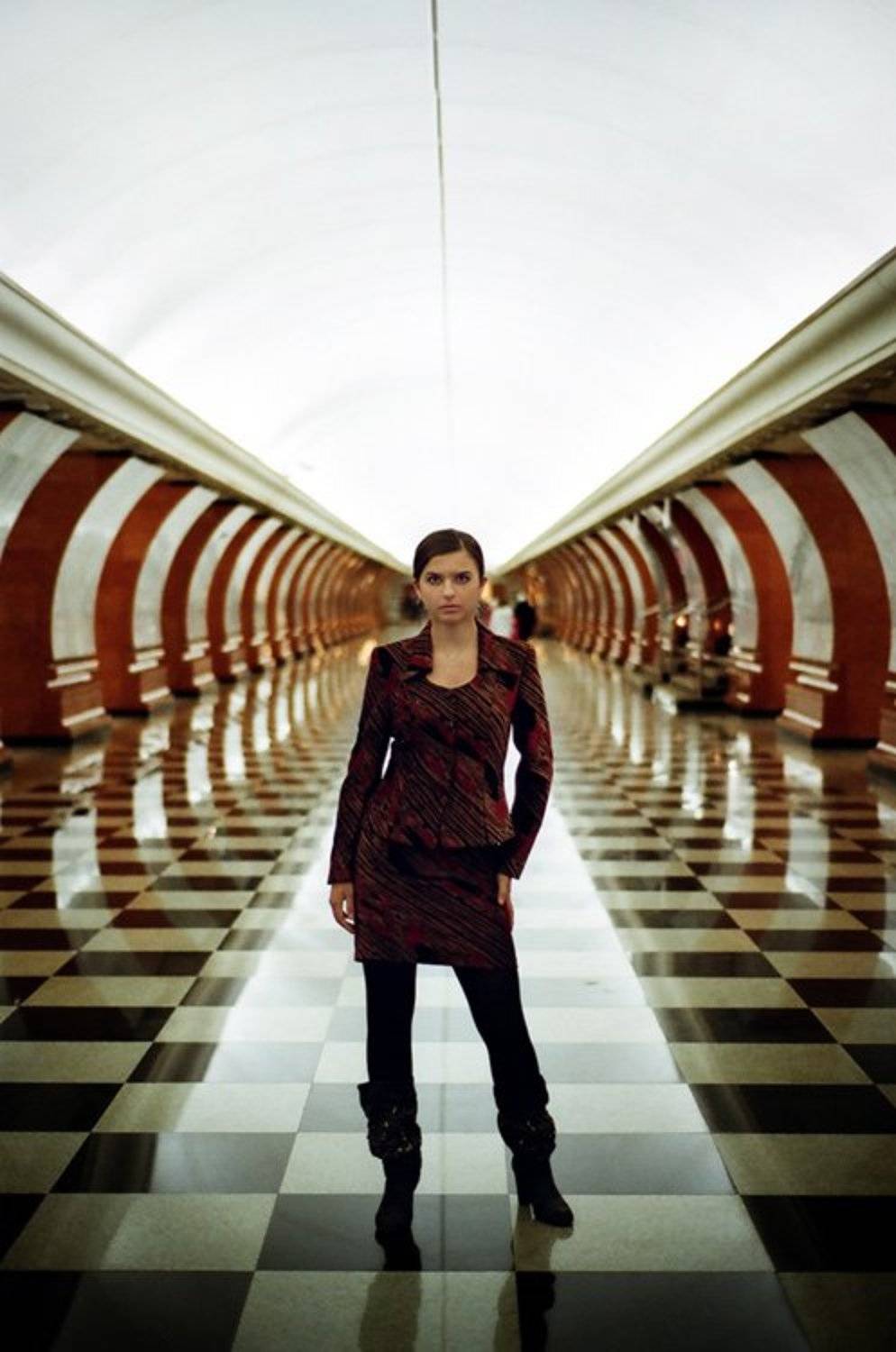 метро, девушка, модель, Вишняков Александр
