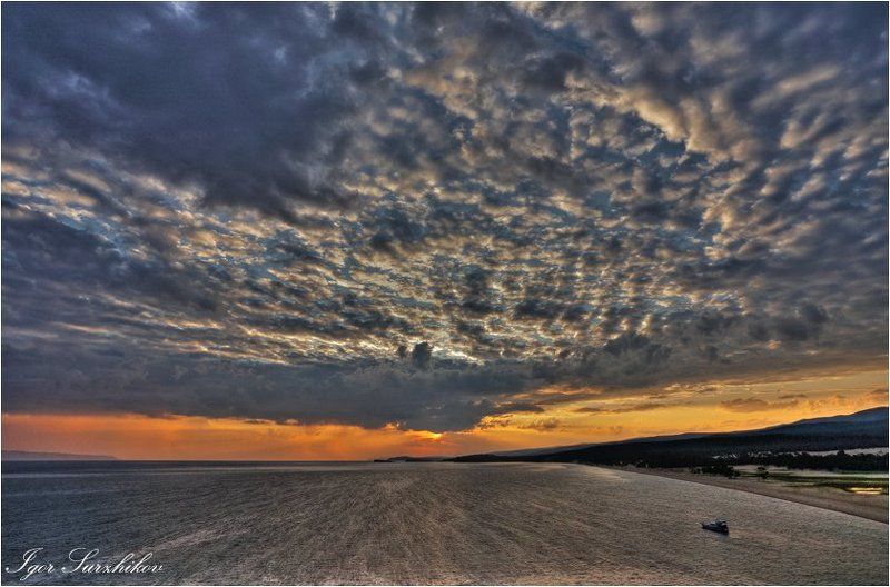 утро, байкал, бурхан Утро на Бурхане, Ветренное фото превью