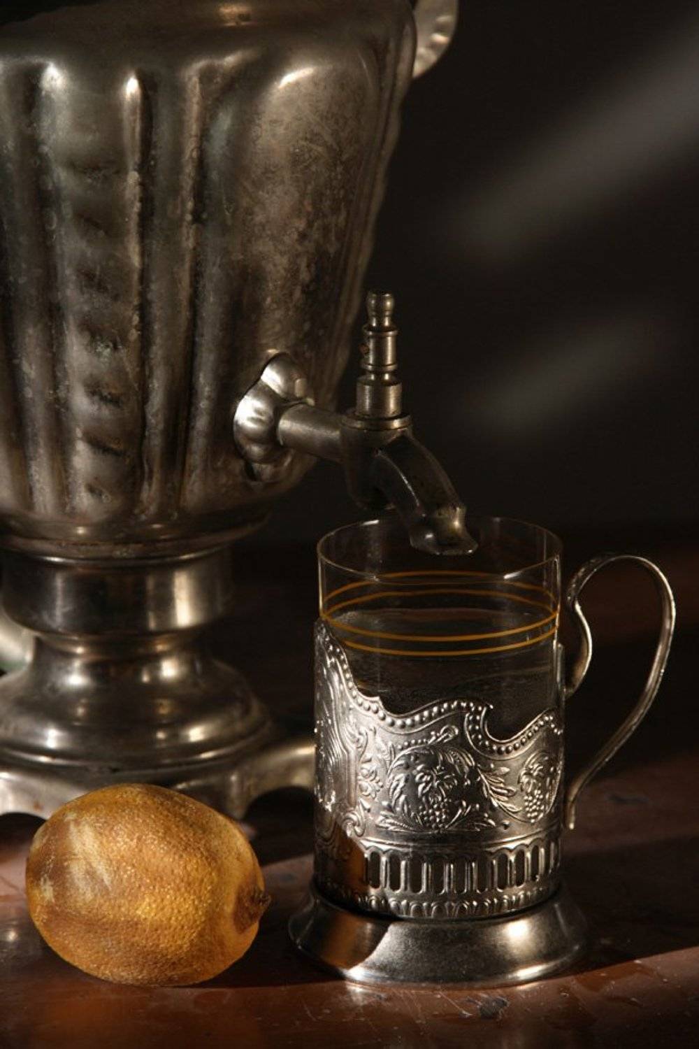 самовар, лимон, Андрей Цветков