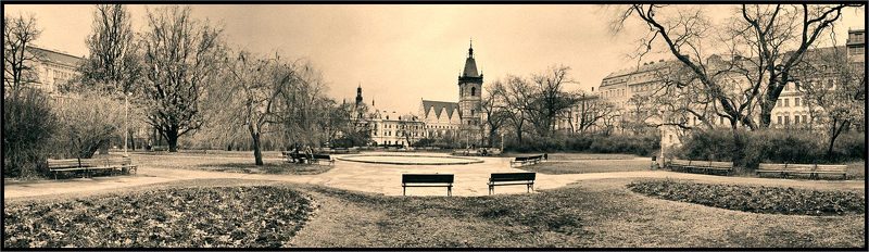 Прага панорамная фото превью