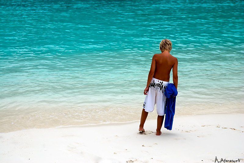 море,мальчик,таиланд, Boy and the Sea фото превью