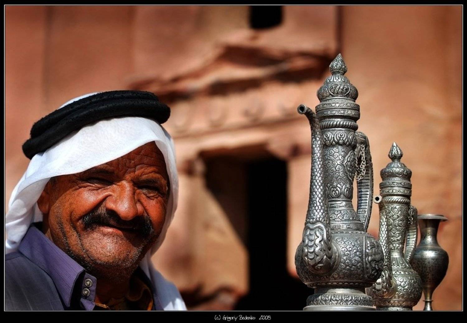 иордания., петра., торговец., араб., кувшины., набатейцы., храм., Григорий Беденко