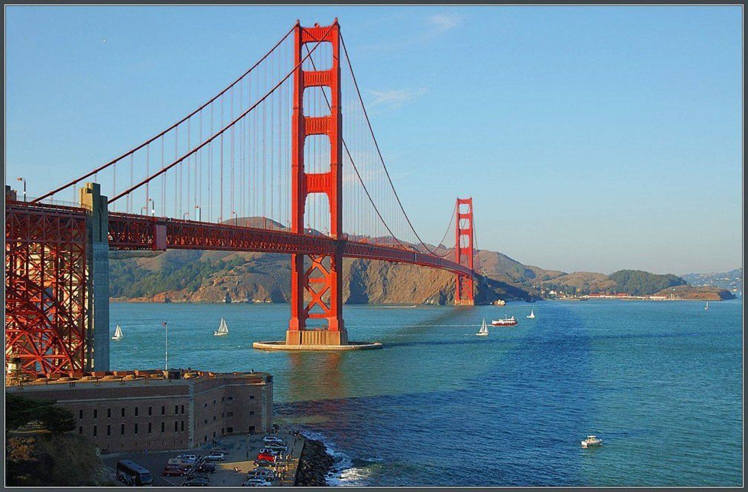 золотые ворота, мост, калифорния, Евгений Иванюшенко