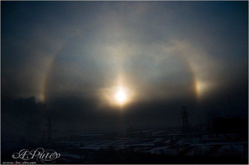 Зимняя радуга