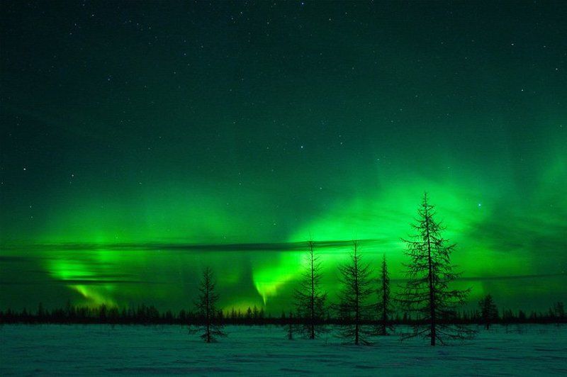 северное, сияние Краски Ямала фото превью