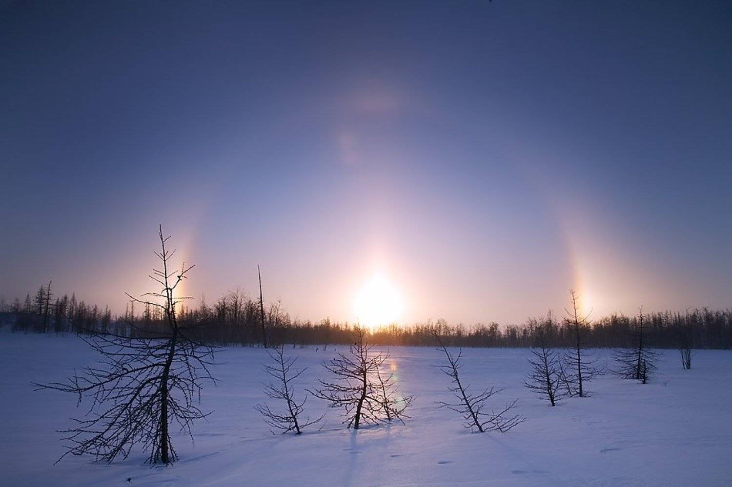 север, природа, солнечное явления, пейзаж, Danil Husainov