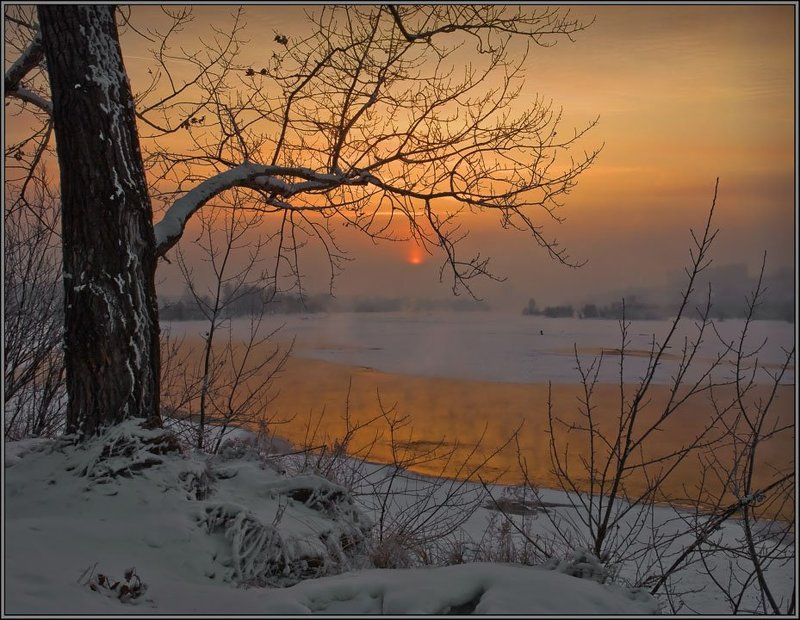 Просто морозный вечер фото превью