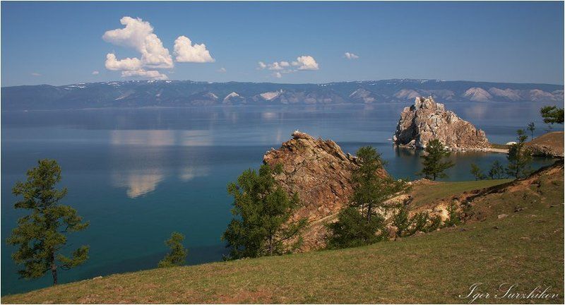 байкал, ольхош, шаманка Две скалы фото превью