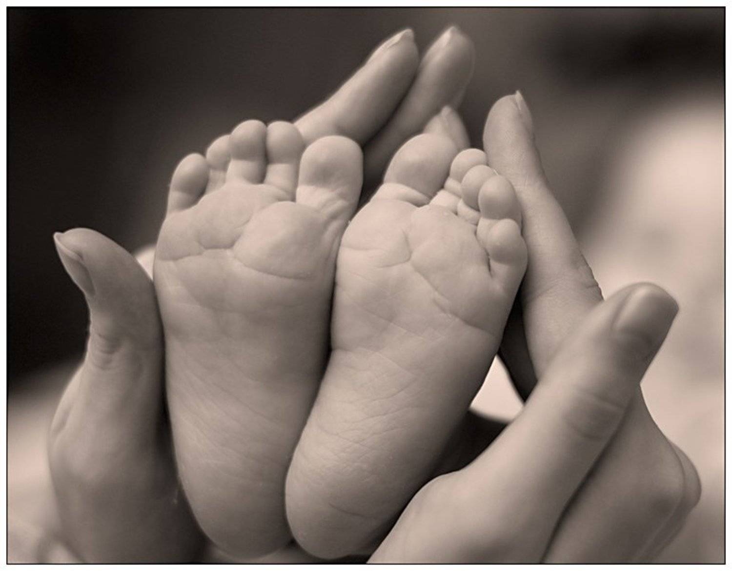 ретро, сепия, дети, любовь, руки, нежность, Иван Исаев