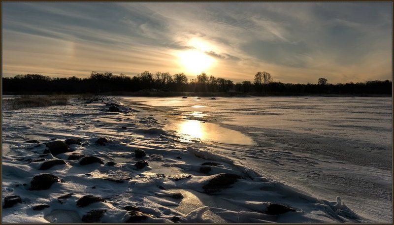 дервья, залив, зима, лёд, парк, пейзаж, петергоф, петродворец, природа, прогулка, снег, солнце, финский залив, январь Побережье финского залива (Невская губа) фото превью