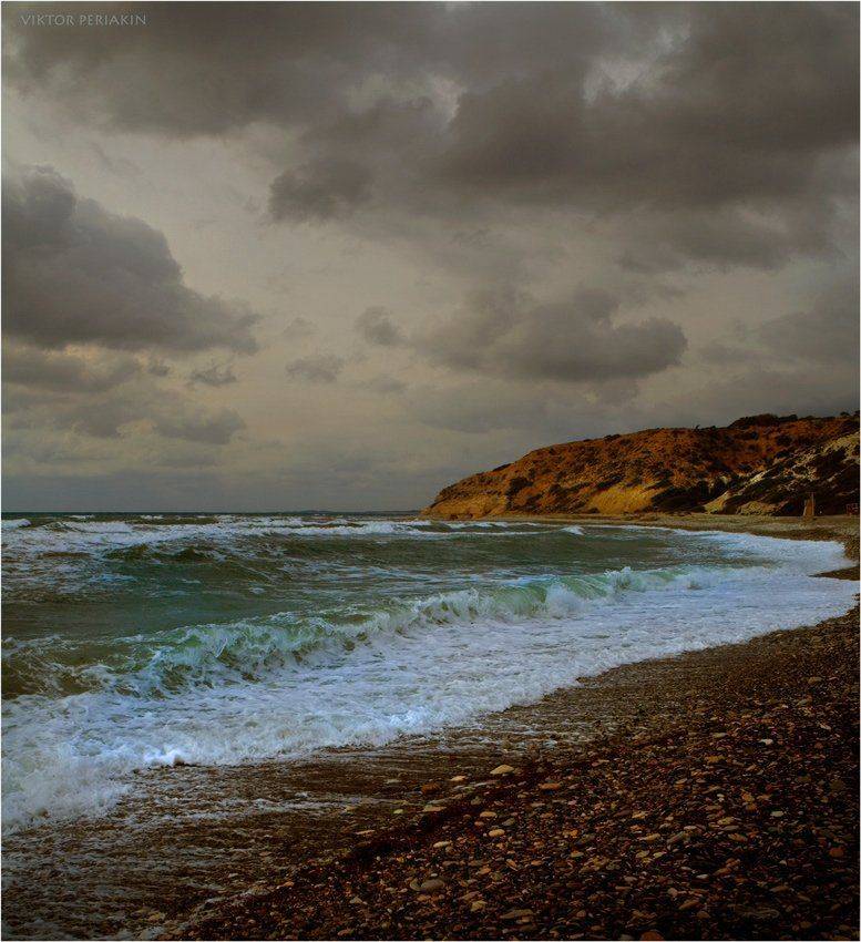 бухта, афродиты, кипр, море, берег, Виктор Перякин