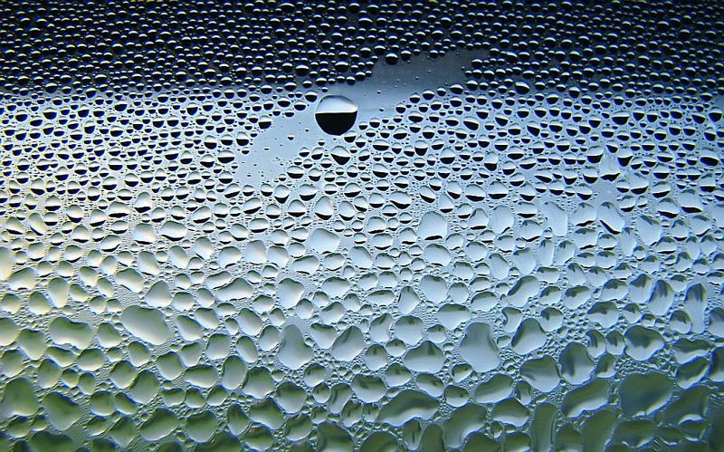 капли, окно, утро утреннее окошко фото превью