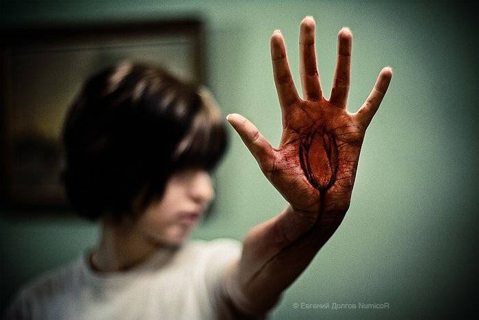 рука, девушка, картина, ураски, цветок, рисунок, Евгений Долгов NumicoR