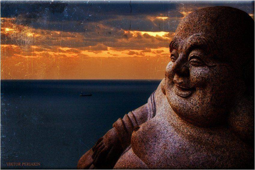 хотей, корабль, небо, море, Виктор Перякин