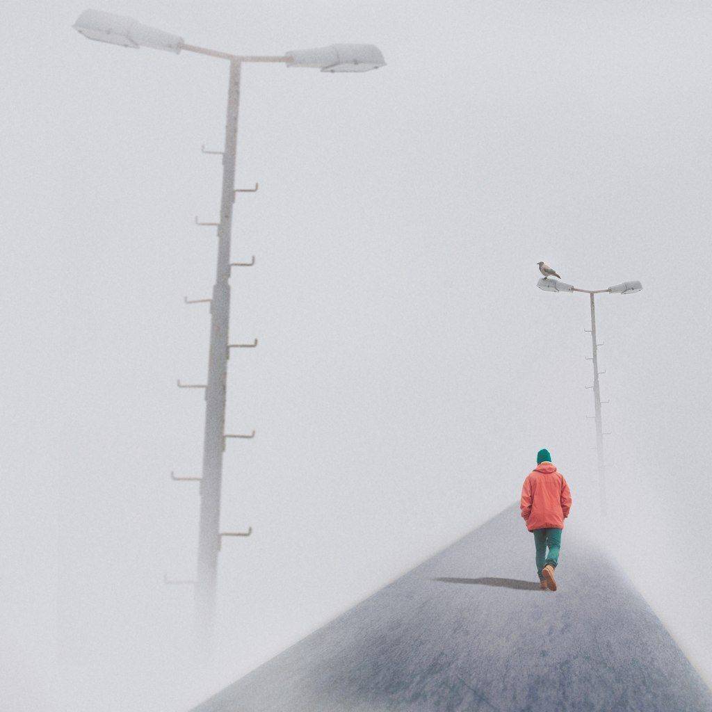 Домой, Дорога, Путь, Туман, Воронин Вова