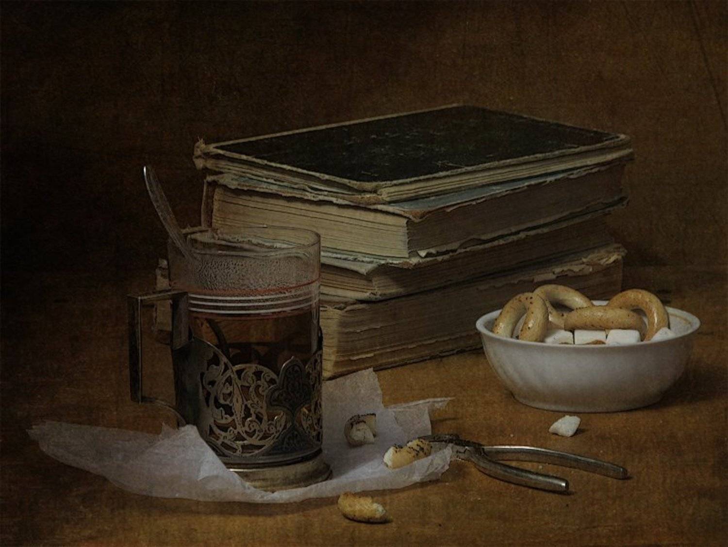 горячий, натюрморт, сахар, сушки, чай, LudmilaNG