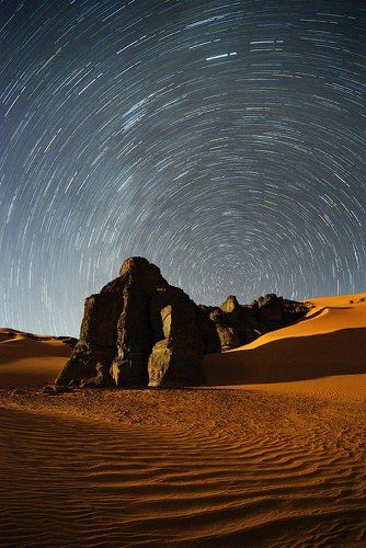 Головокружительная ночь над Сахарой