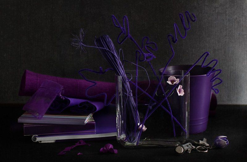 натюрморт Про фиалковый, или Кому фиолетово фото превью