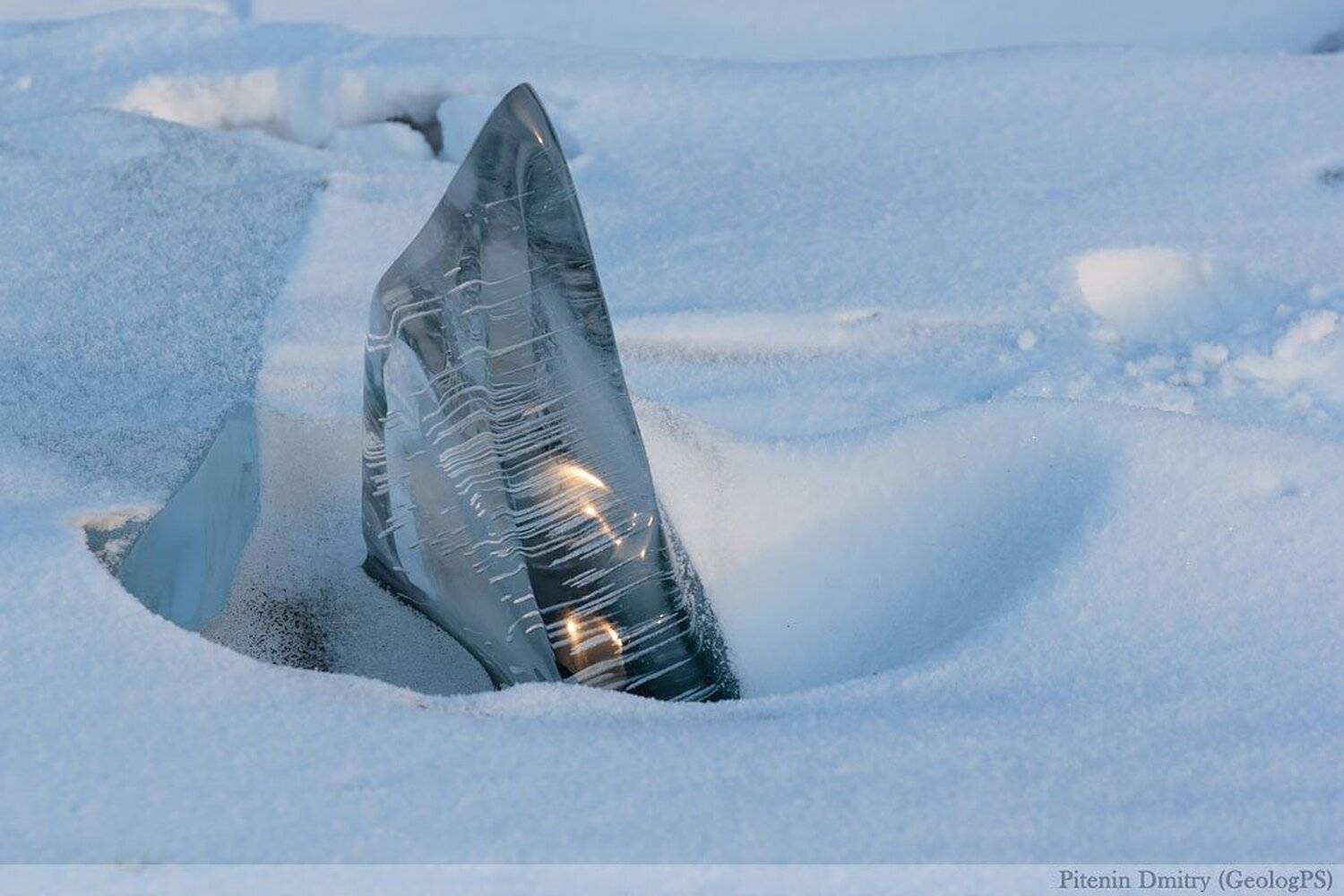 Байкал, Лед, Питенин Дмитрий