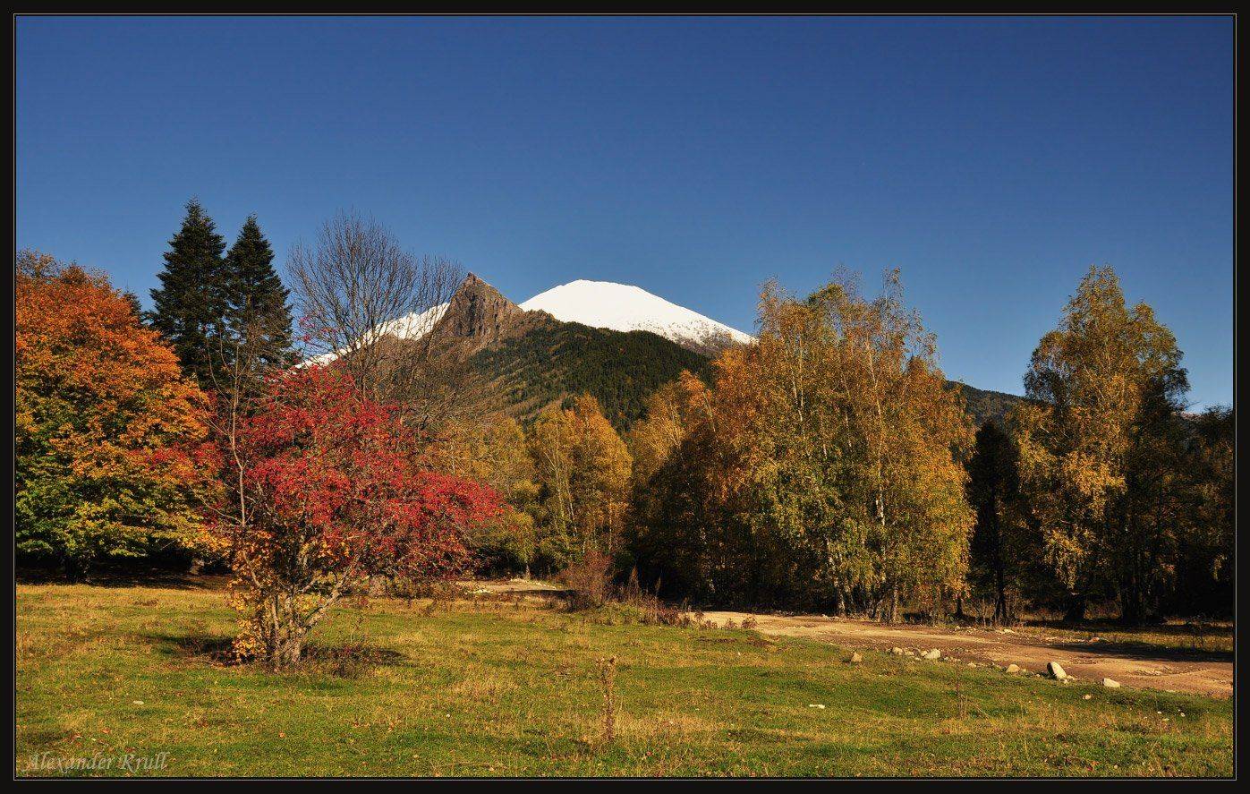 кавказ, кчр, горы, осень, Александр Круль