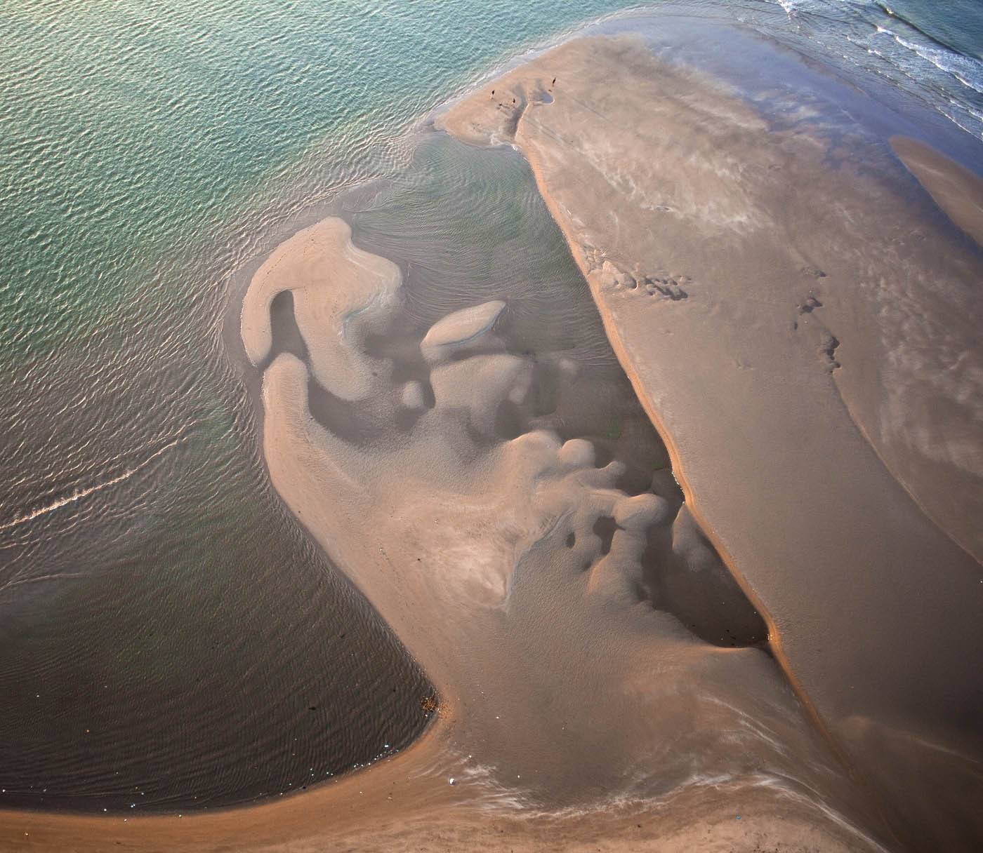 Aerial, Аэро, Индия Гоа, Пляж Морджим, Река Чапора, Туризм, Борис Резванцев