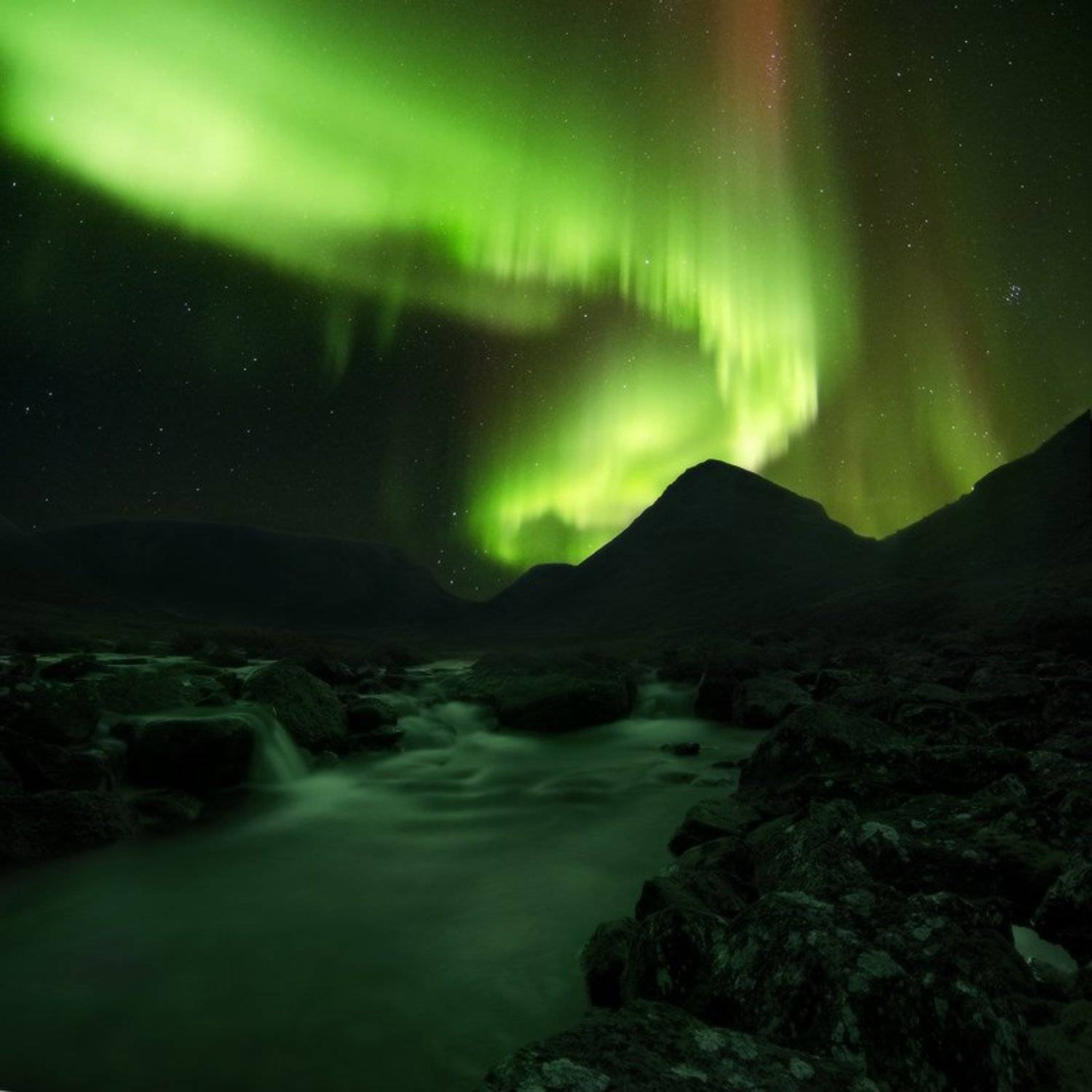Полярное, Сияние, Хибины, Юсупов Александр