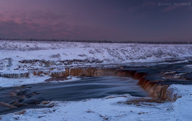 водопад на реке Тосна фото превью