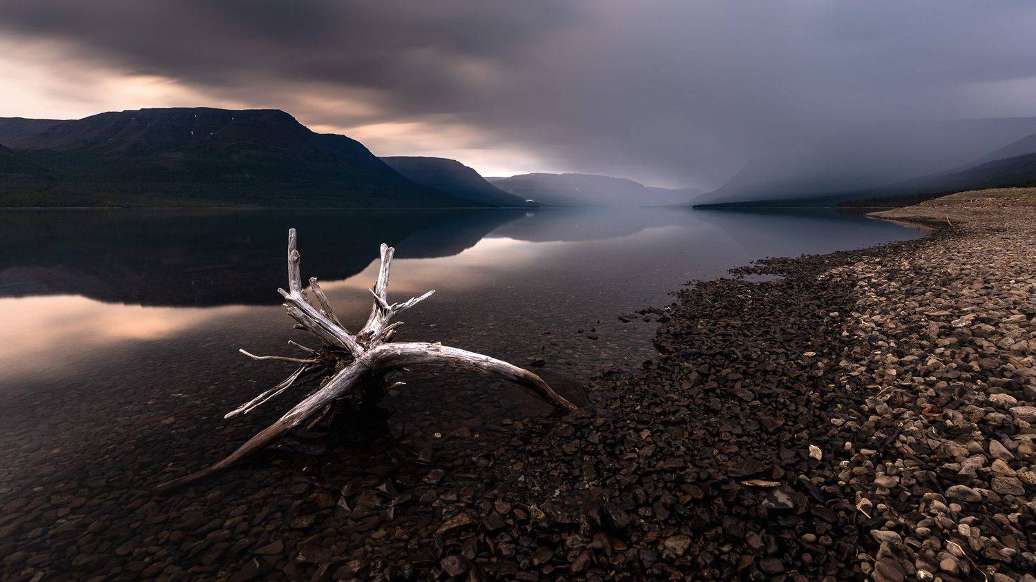 плато путорана, север, лето, сибирь, россия, красноярский край, озеро, горы, природа, длинная выдержка, пейзаж, putorana plateau, north, summer, siberia, russia, krasnoyarsk region, lake, mountains, nature, long exposure, landscape, Алексей Королёв