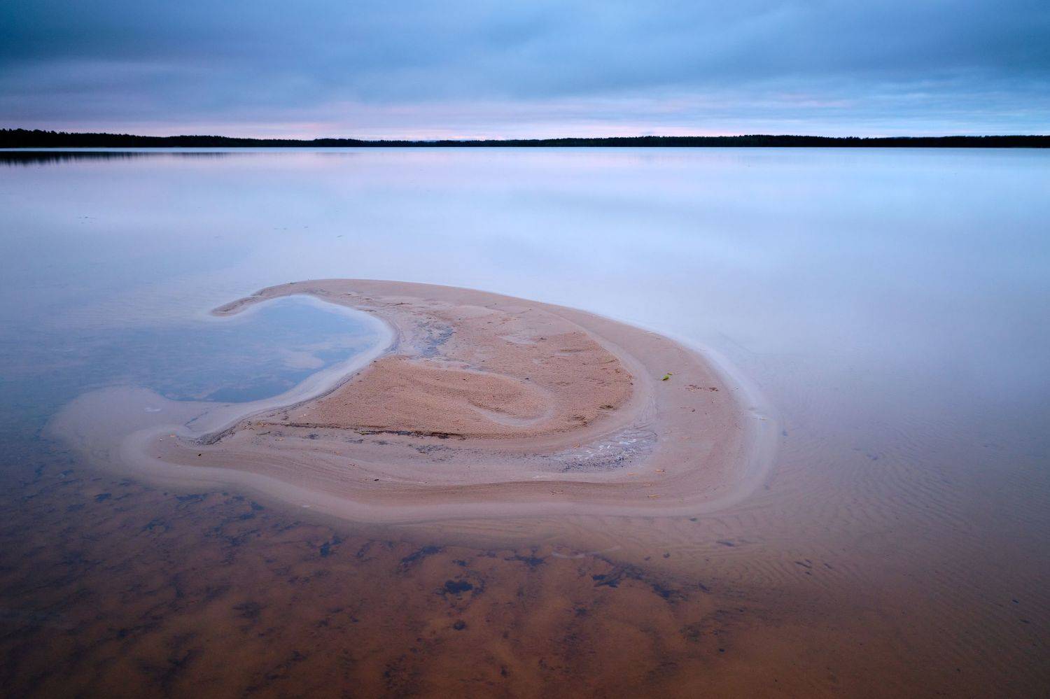 выдержка, пейзаж, рассвет, озеро, Савицкий Ян