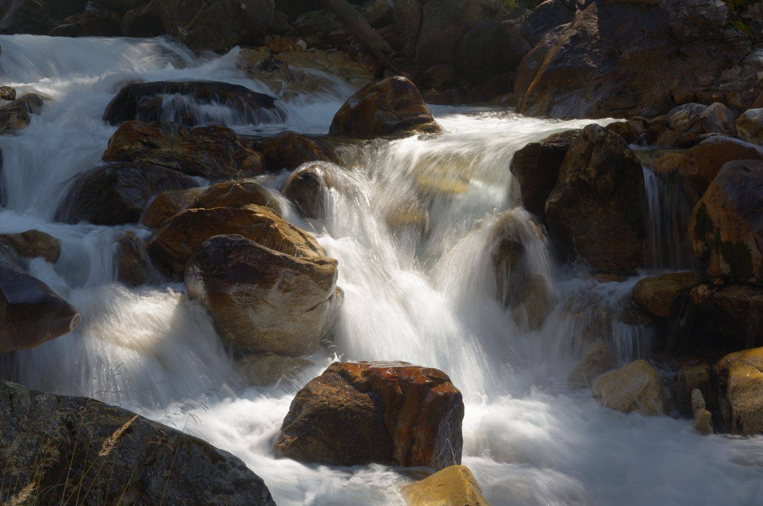 горы осень река кти-теберда, Александр Жарников