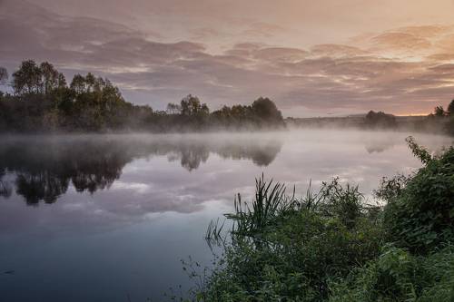 Dawn at Sura River II