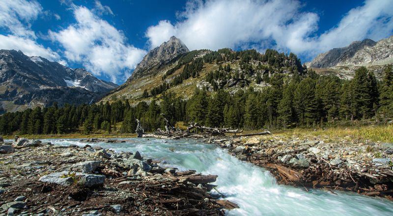 Солнечный день на Мультинских озерах фото превью