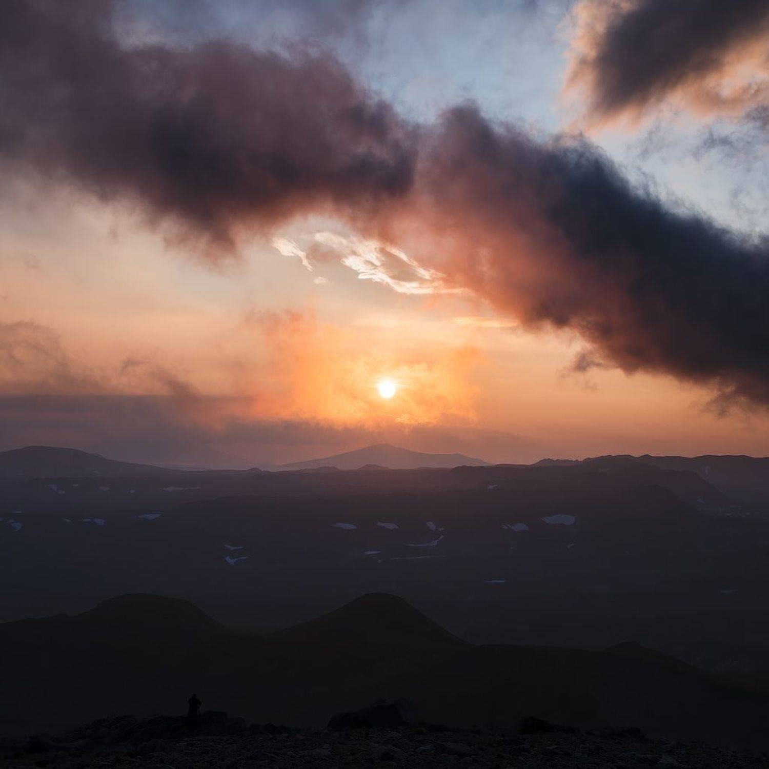 kamchatka, volcano, sunset, clouds, камчатка, вулкан, закат, облака, перламутровые, перламутровыеоблака, путешествие, Дмитрий