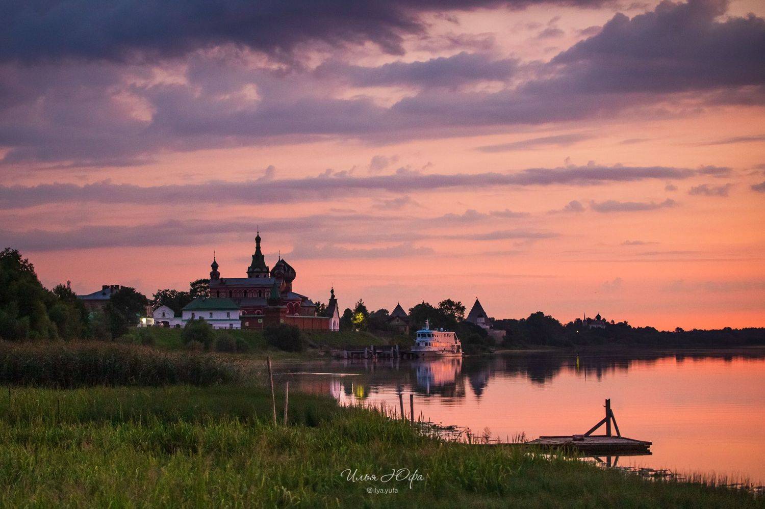 старая ладога, монастырь, волхов, река, Илья Юфа