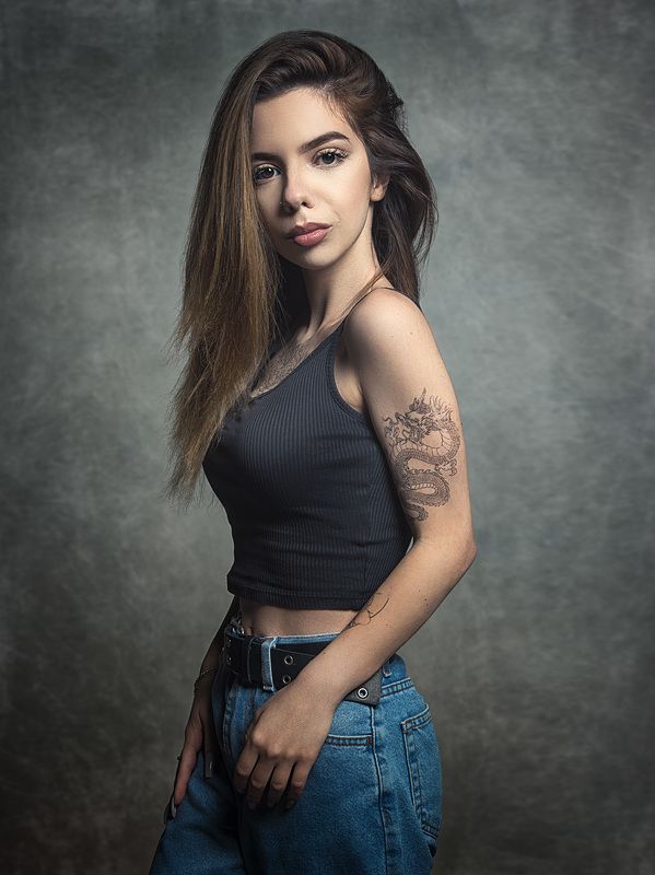 portrait girl eyes Портрет Night Fury фото превью