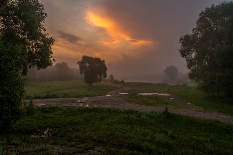 На рассвете. фото превью