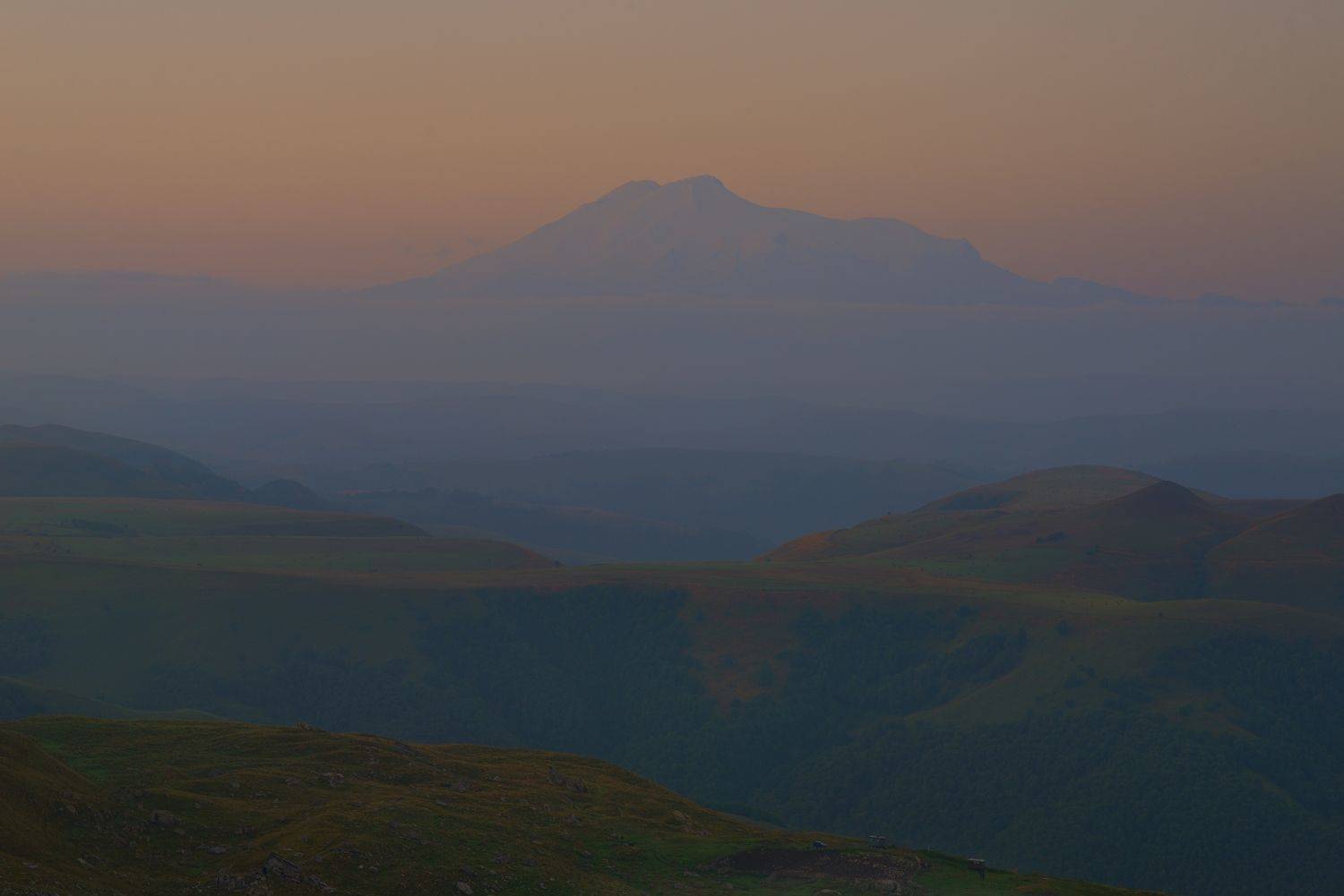горы рассвет эльбрус, Александр Жарников