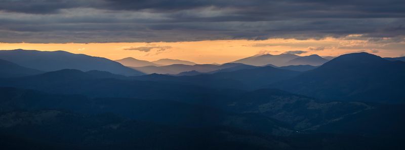 Карпаты, горы, пейзаж, Украина, природа, Горганы *** фото превью