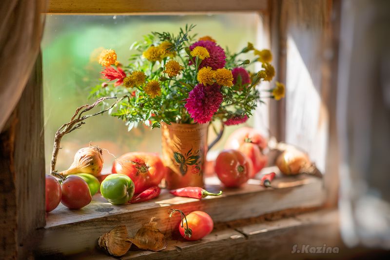 Осенний натюрморт фото превью